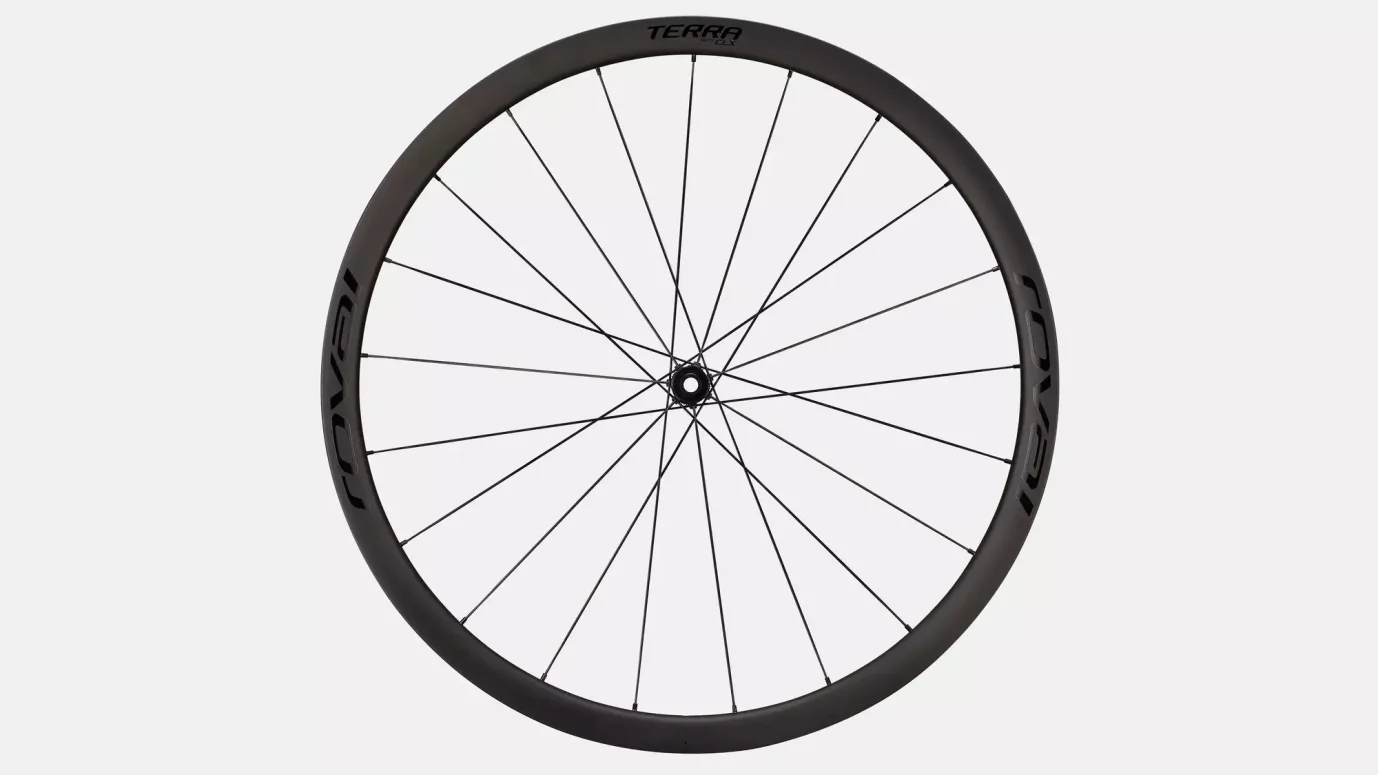 גלגל קדמי TERRA CLX II FRONT SATIN CARBON/GLOSS BLK 700C