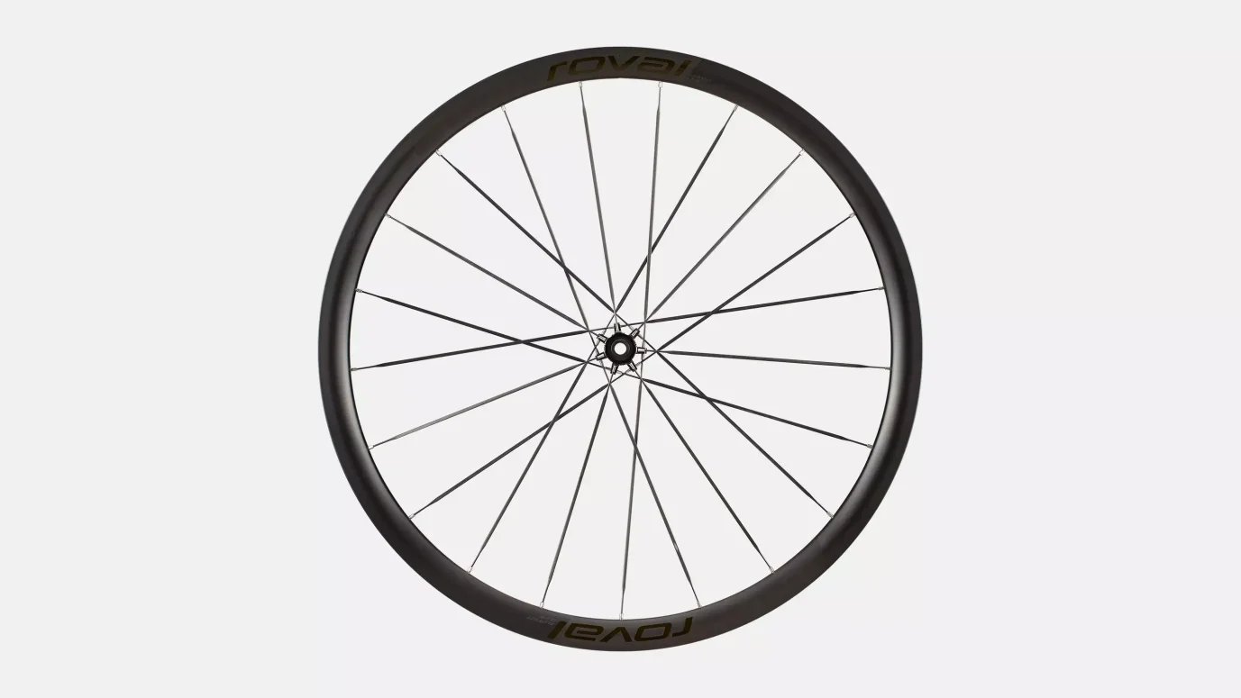 גלגל קדמי ALPINIST CLX III 700C FRONT SATIN CARBON/GLOSS BLK