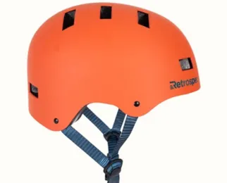קסדת פריסטייל לאופניים/סקייטבורד/רולרבליידס "CM1-Retrospec Orange SM: 51-55 cm / 20"-21.75