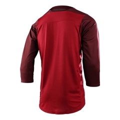 חולצת MTB קצרה  RUCKUS 3/4 CAMBER בורדו L