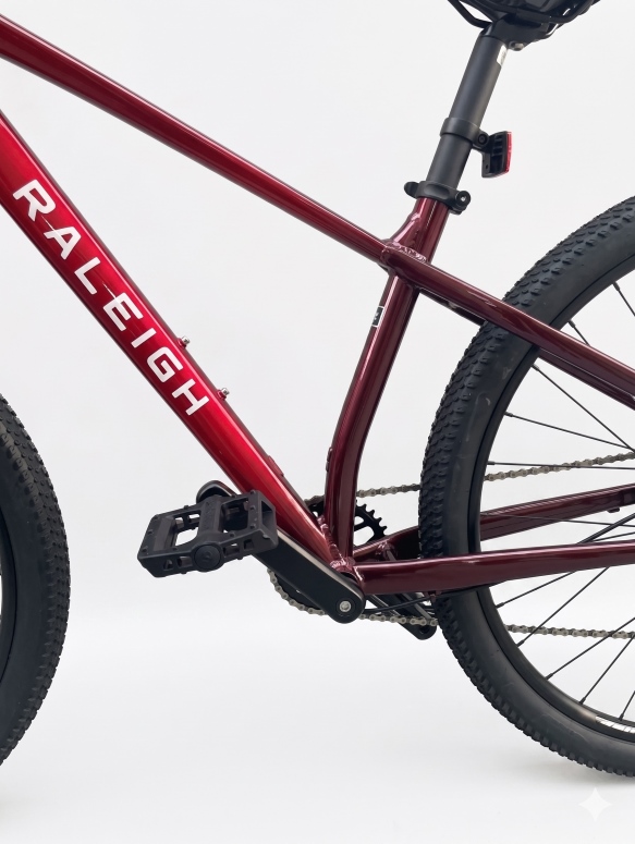 אופני הרים זנב קשיח אדום Raleigh "Hawk" 27.5" 15" / S
