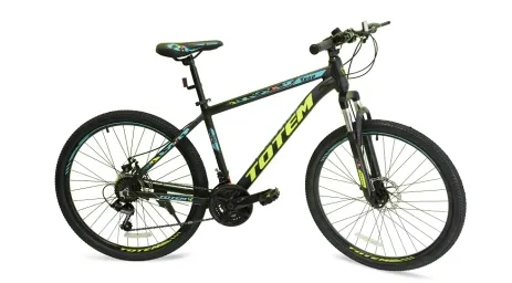 אופני הרים שחור/צהוב  TOTEM Y660 26"X17