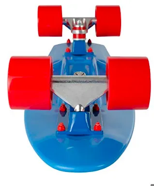 סקייטבורד קרוזר Quip-Retrospec 22.5" Blue / Red