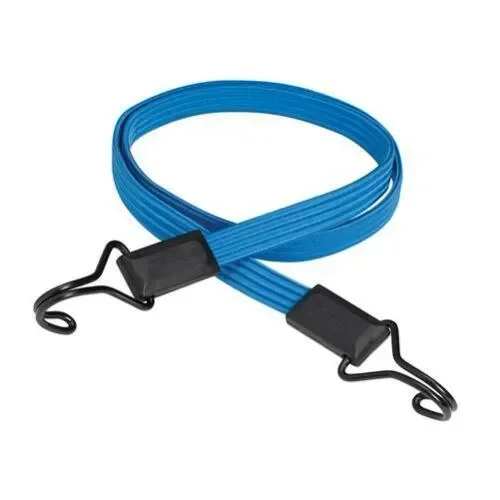 רצועת קשירה כחול אלסטית שטוח  1.20 מ' עד 1.8