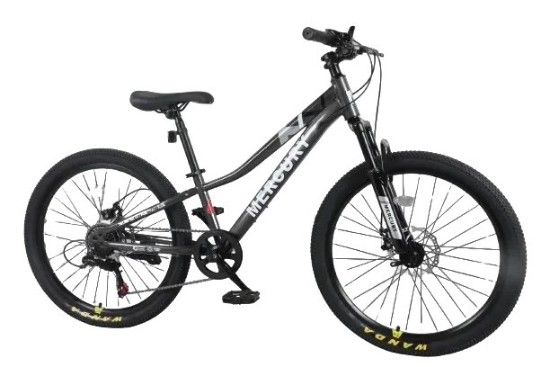 אופני ילדים ונוער אפור "MERCURY 24