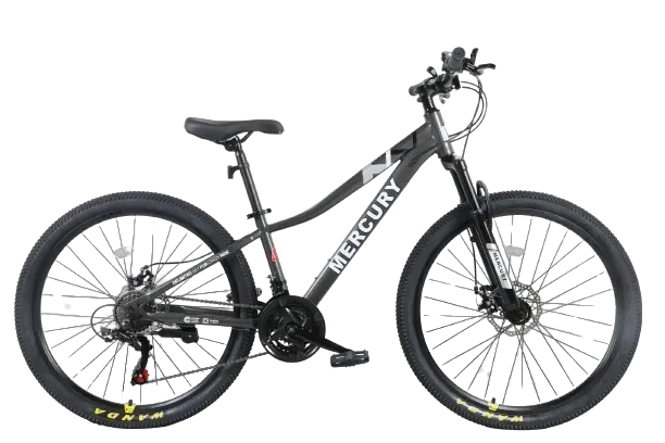 אופני הרים זנב קשיח אפור "MERCURY 26" -13