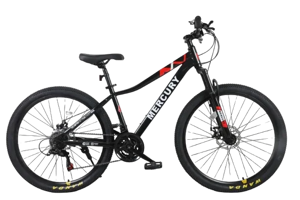 אופני הרים זנב קשיח שחור "MERCURY 26" -15