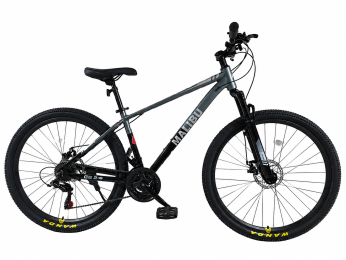 אופני הרים זנב קשיח שחור/אפור "Malibu 27.5X14