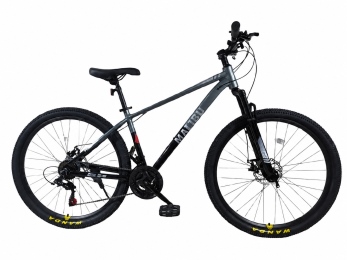 אופני הרים זנב קשיח אפור/שחור "Malibu 27.5X16