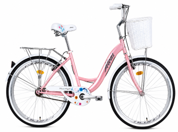 אופני עיר ורוד ALVAS 26" LADY BIKE