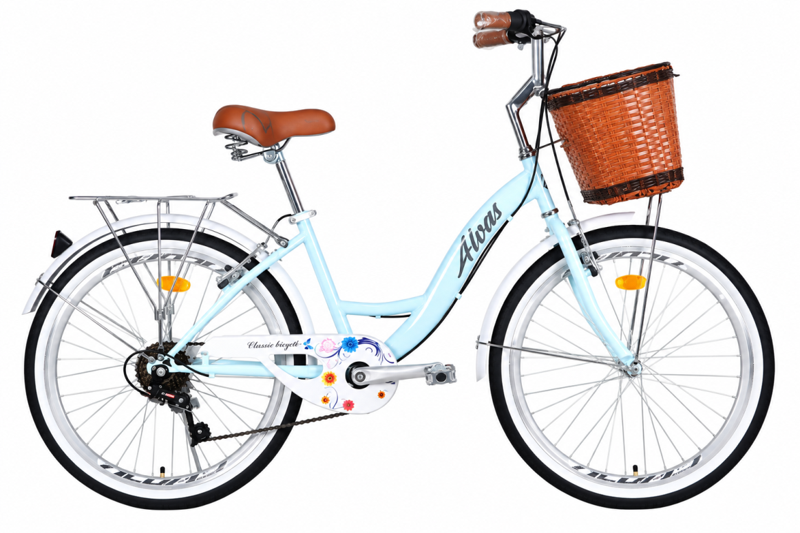 אופני עיר כחול ALVAS 26" LADY BIKE