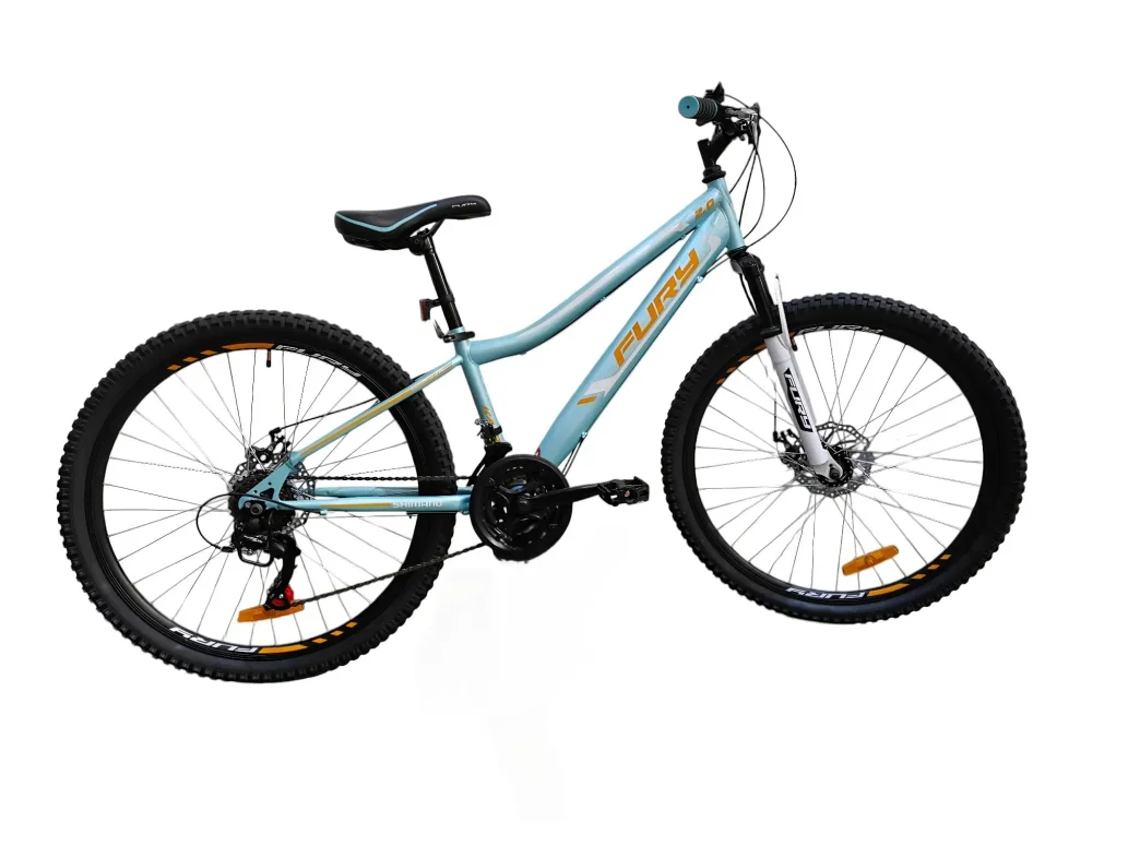 אופני הרים "26X13 תכלת/כתום Kanto 2.0  21 Spd
