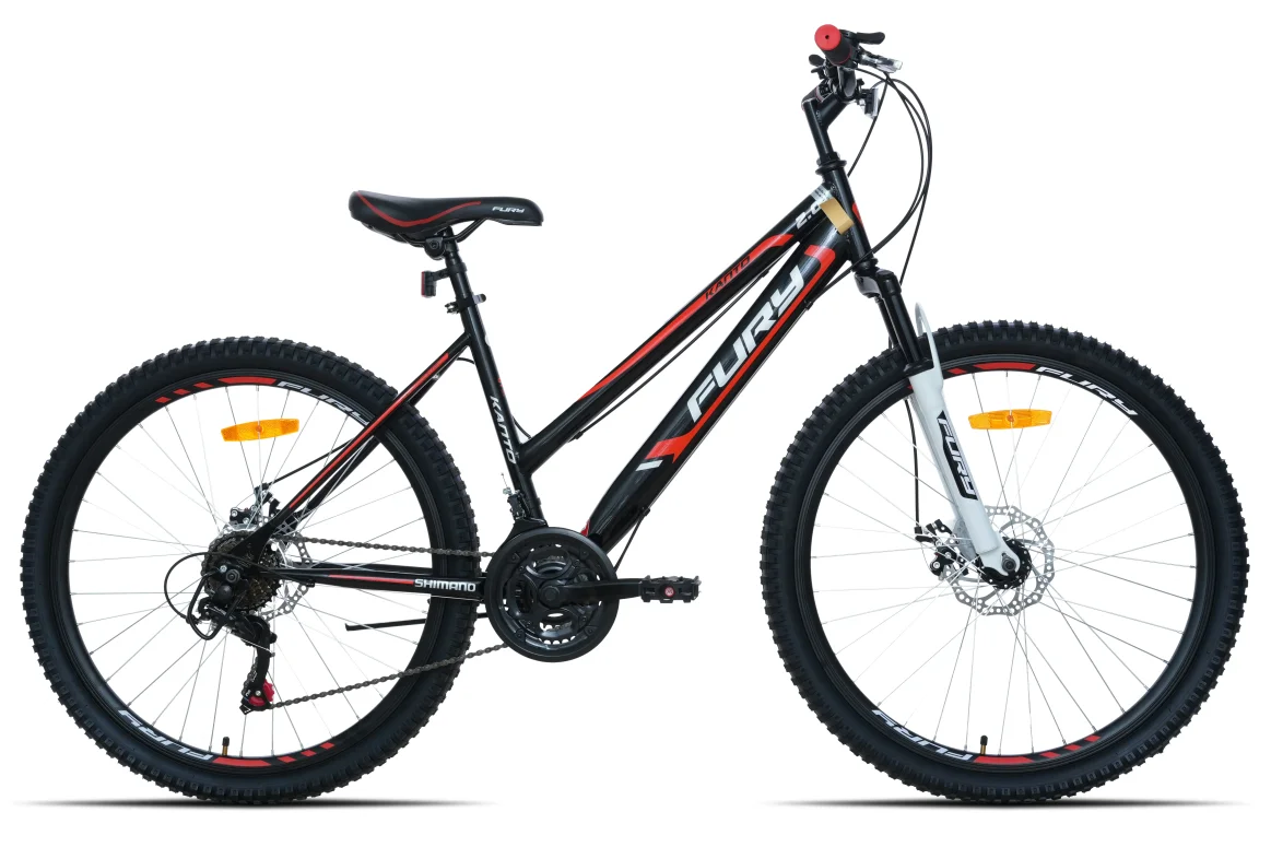 אופני הרים  "26X17 שחור/אדום Kanto 2.0  21 Spd