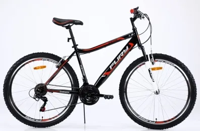 אופני הרים זנב קשיח 26X18 שחור/אדום KANTO