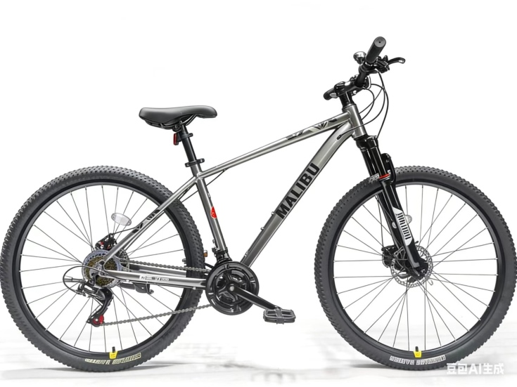 אופני הרים זנב קשיח כסוף מעצור הידראולי MALIBU 29"X18
