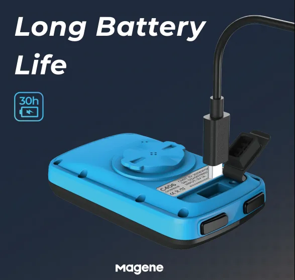 מחשבון רכיבה C406 כחול Gps Smart Bike Computer