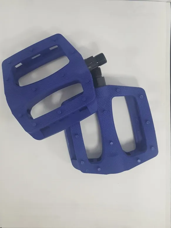 פדלים לאופני הרים שטוחים מיסב פתוח בצבע כחול כהה CERVO