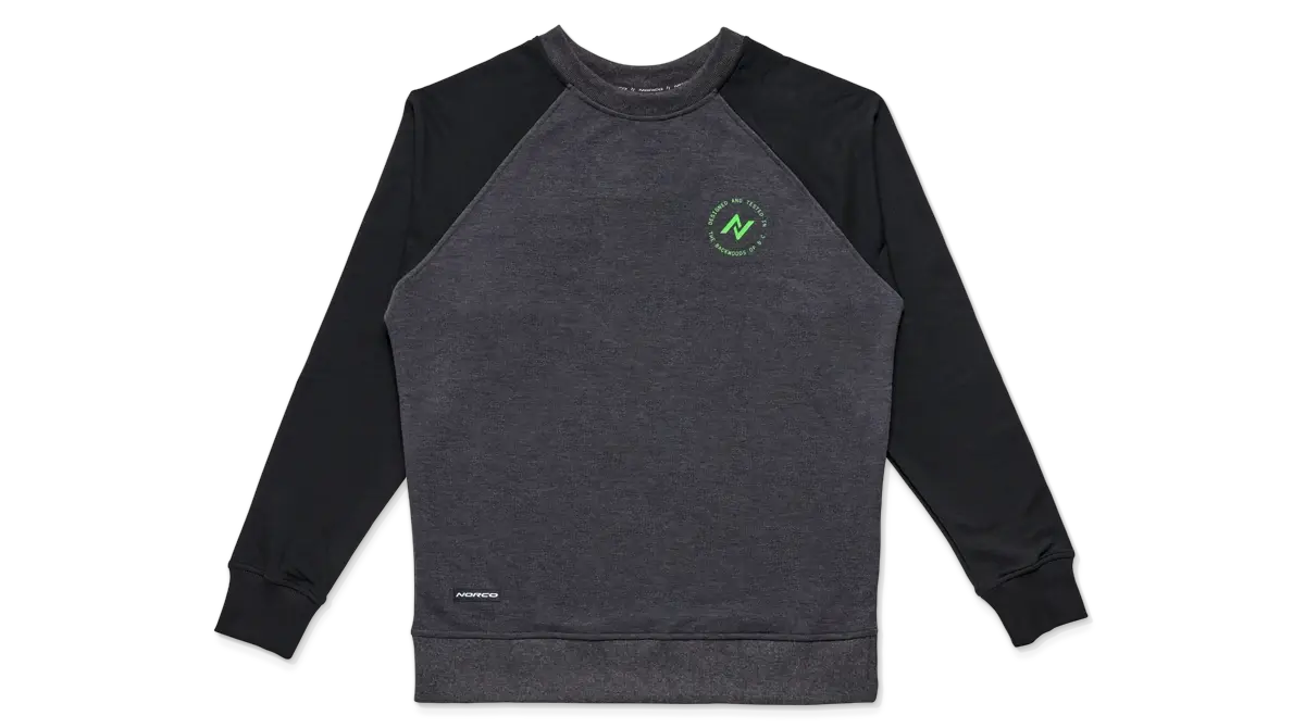 סווטשרט NORCO PIONR אפור/שחור MD