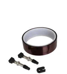 TUBELESS KIT FOR 2 WHEELS-RIM TAPE 8MT+2 VALVES