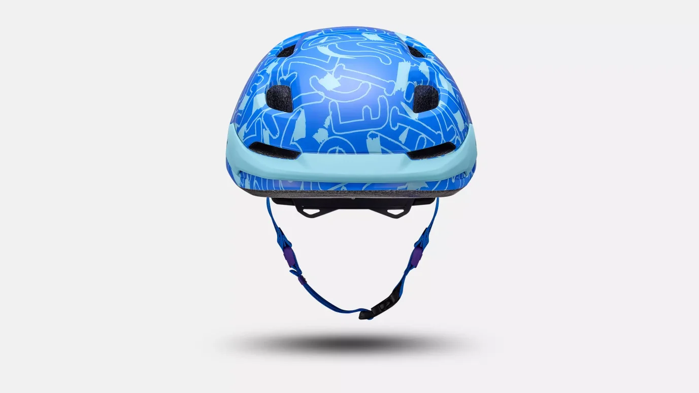 קסדה לילדים ונוער SHUFFLE 2 LED HLMT CE SKYBLU GRAPHIC CHLD
