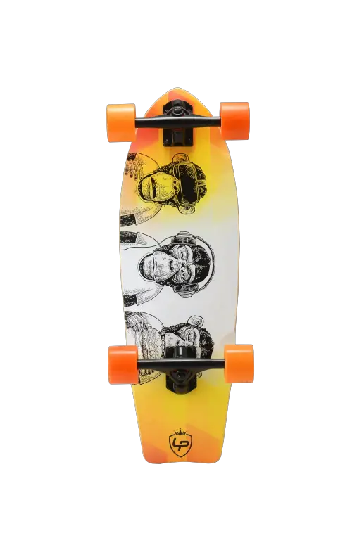 סקייטבורד קארבר במבוק - קוף leo surfer