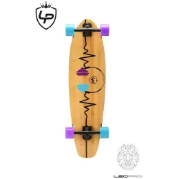 סקייטבורד לונגבורד במבוק - כחול leo longboard