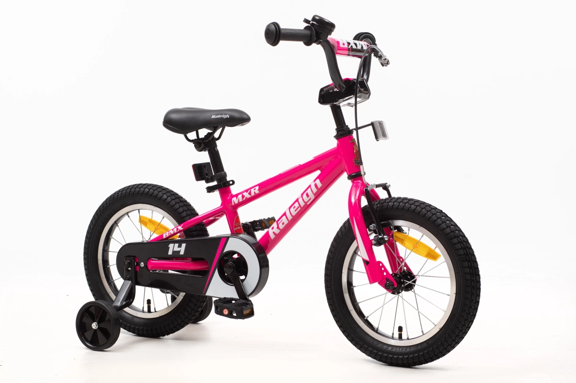 אופניים לילדים  Bmx Raleigh 14" Pink
