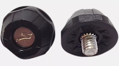 REPLACEMENT MTB TOE STUDS BLK/SIL