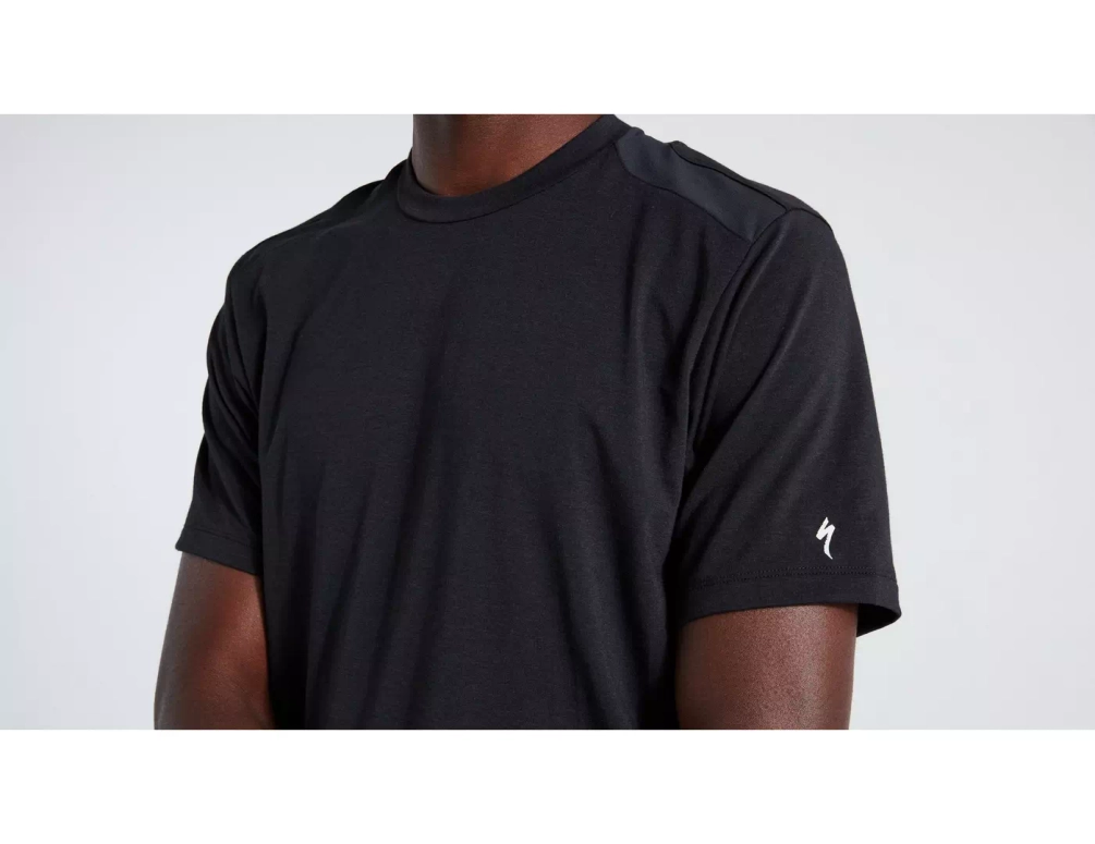 חולצה קצרה Trail Jersey Ss Men Blk L