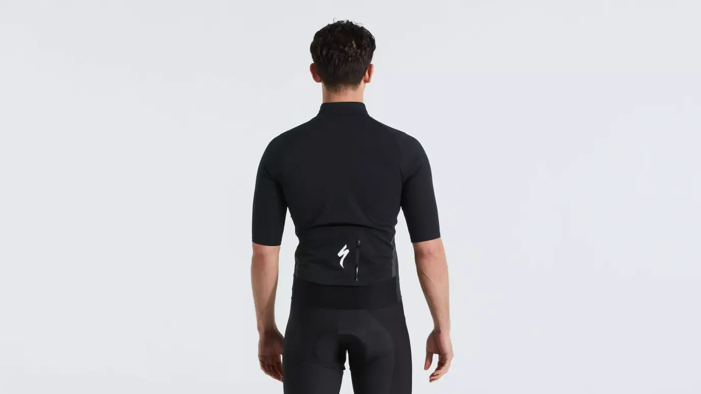 חולצת גשם קצרה Sl Pro Rain Jersey Ss Men Blk Xs