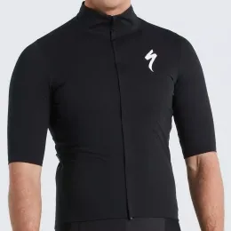 חולצת רכיבה שרוולים קצרים עמידה במים ורוח SL PRO JERSEY