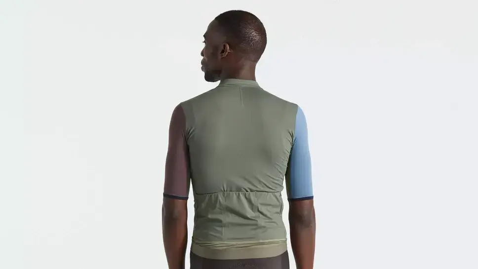 חולצת רכיבה לגברים שרוול קצר Prime Jersey Oakgrn M