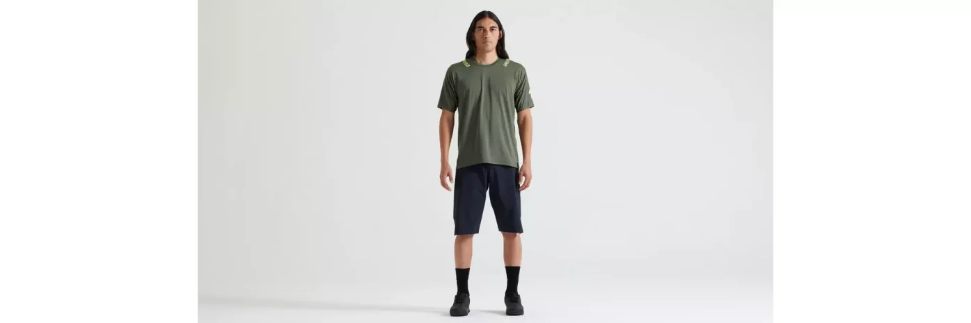 חולצה קצרה Trail Air Jersey Ss Men Oakgrn L