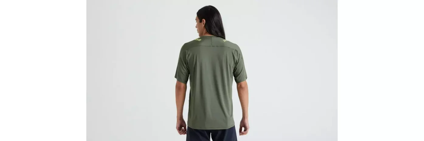 חולצה קצרה Trail Air Jersey Ss Men Oakgrn Xl