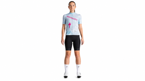 חולצה SBC FOUNDATION GRAPHIC JERSEY SS WMN SEA/RBLPNK FOCAL XL