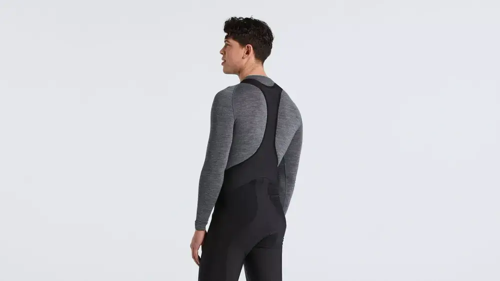 חולצה Seamless Merino Baselayer Ls Men Gry L/Xl