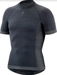 גופית רכיבה בסיס חמה שרוול קצר Seamless baselayer men