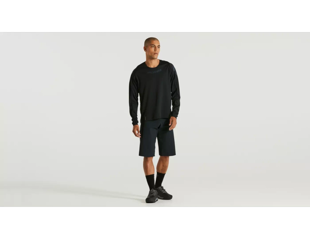 חולצה ארוכה Gravity Jersey Ls Blk S