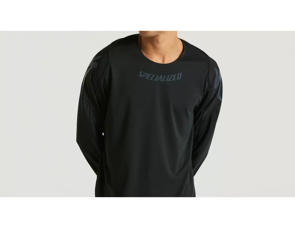 חולצה ארוכה Gravity Jersey Ls Blk S