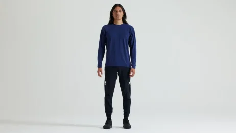 חולצה שרוולים ארוכים TRAIL JERSEY LS MEN DPMRNBLU S