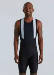 מכנסי רכיבה לגברים שרוול קצר SL BIB SHORT BLK L