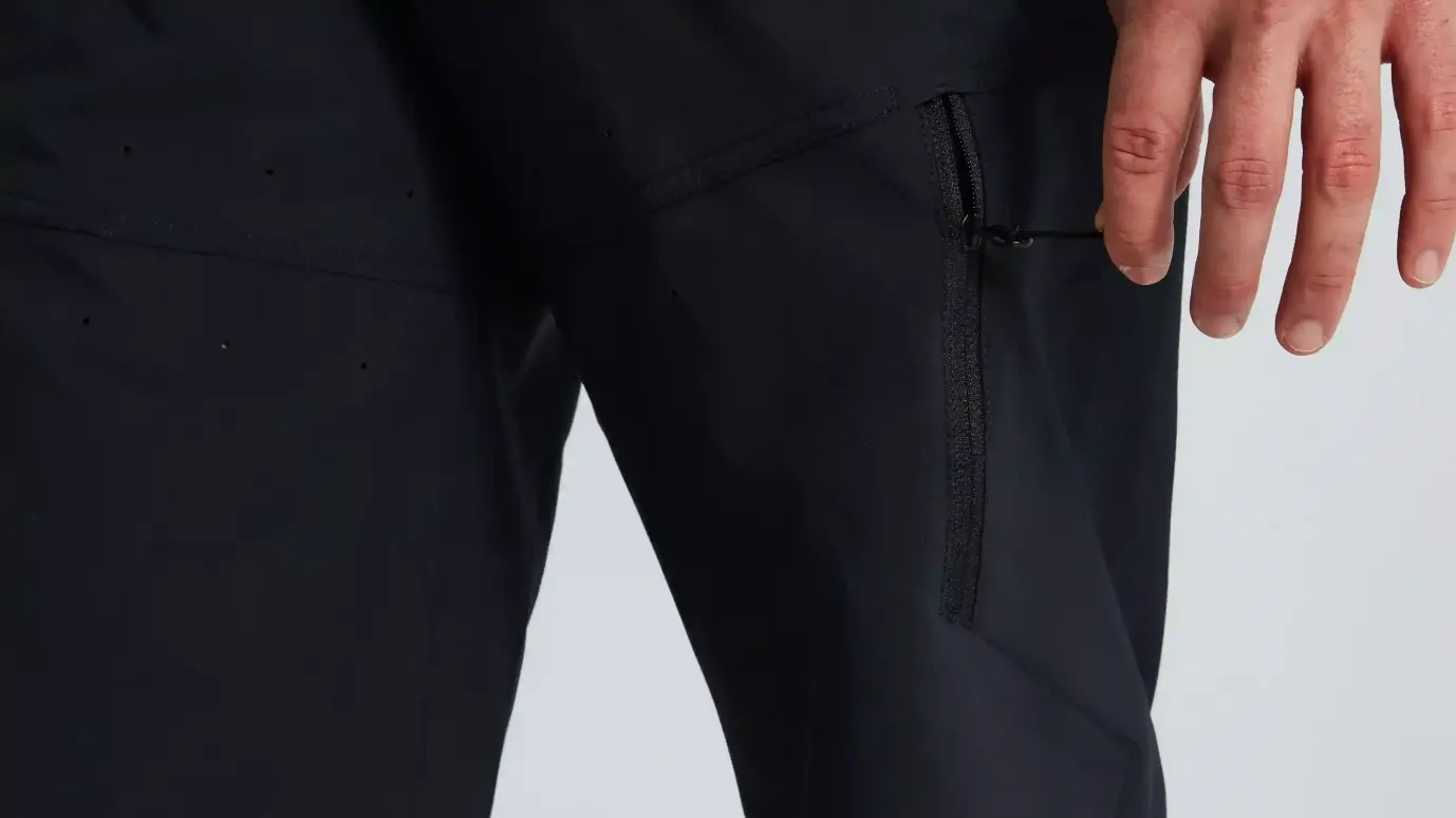 מכנסי רכיבה קצרים לגברים Trail Cargo Short Men Blk 30