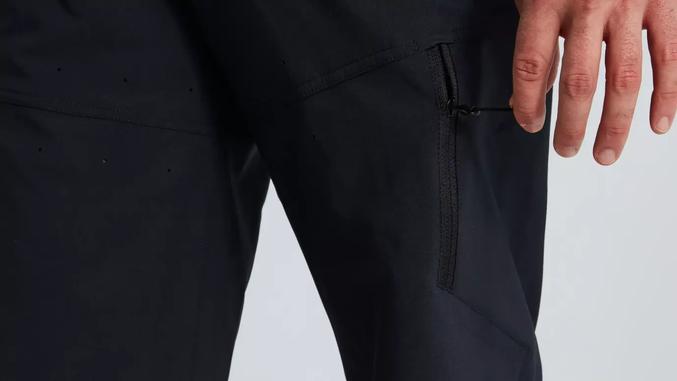 מכנסי רכיבה קצרים לגברים TRAIL CARGO SHORT MEN BLK 40