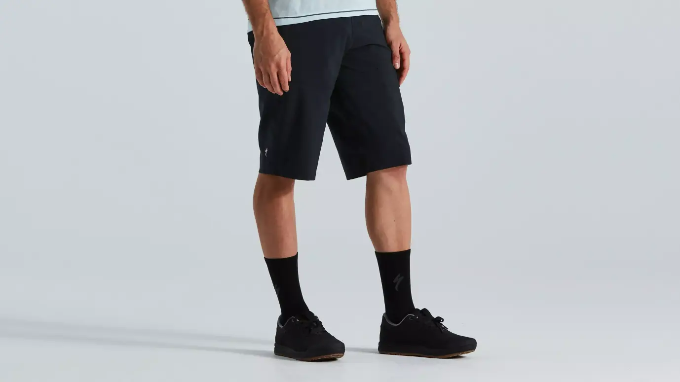 מכנסי רכיבה קצרים לגברים Trail Cargo Short Men Blk 32