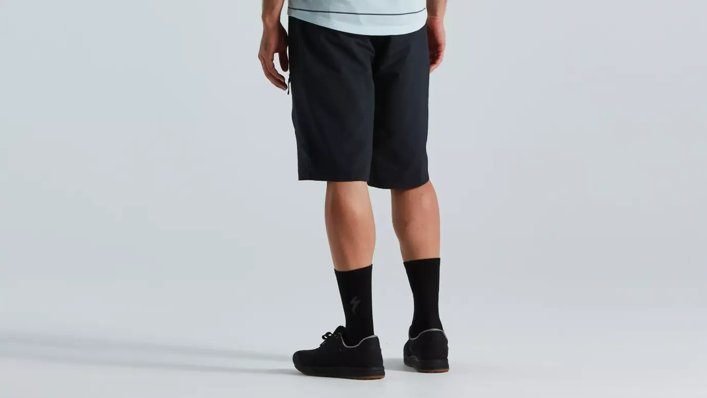 מכנסי רכיבה קצרים לגברים Trail Cargo Short Men Blk 32
