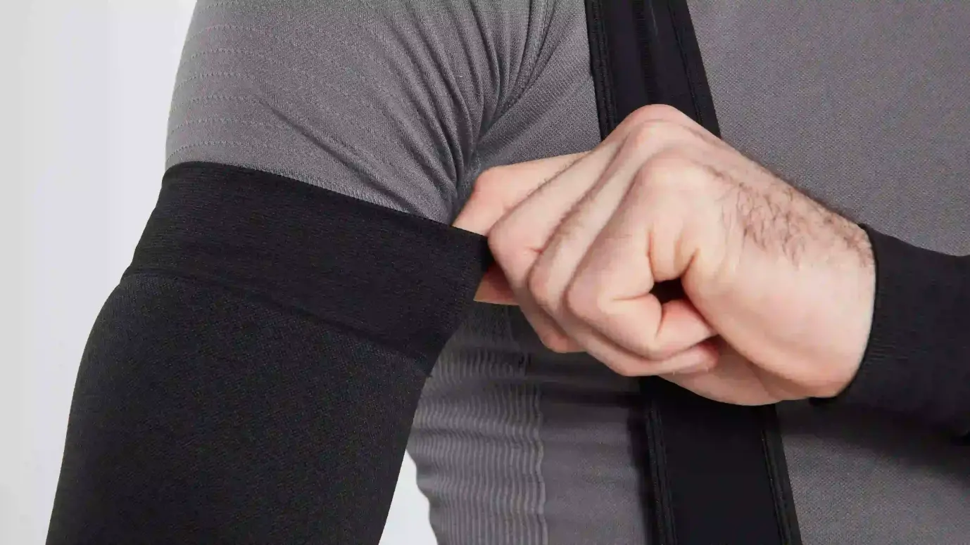 מחממי ידיים Seamless Arm Warmer Blk Xl/Xxl