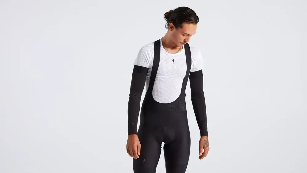 מחמם זרוע לגשם שחור Race Xl