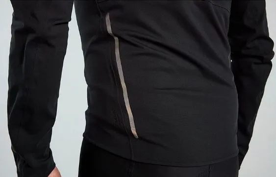 RACESERIES מעיל גשם גברים שחור M