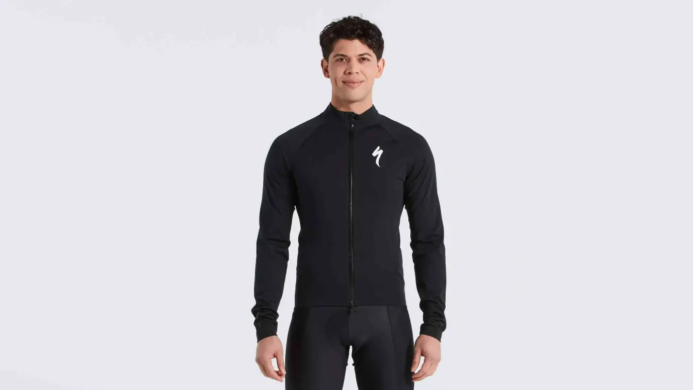 ג'קט לגשם Sl Logo Neoshell Rain Jacket Men Blk S