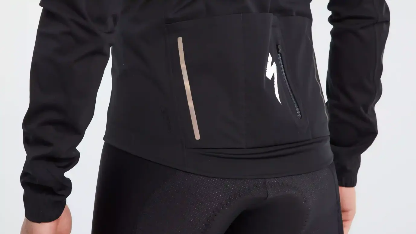 ג'קט לגשם Sl Logo Neoshell Rain Jacket Men Blk S